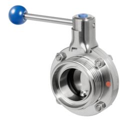 Butterfly Valve Male manually operated DIN