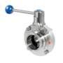 Butterfly Valve Clamp manually operated DIN