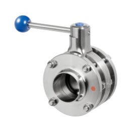 Intermediate Flange Butterfly Valve manually operated Inch