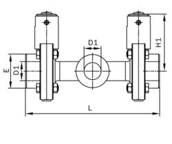 Connection Fitting manually operated Series A DIN