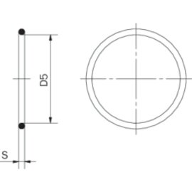 O-Ring for male bearing