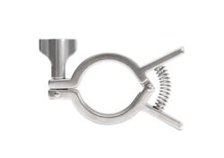 Heavy Duty Clamp with Mounting Aid, Single Pin