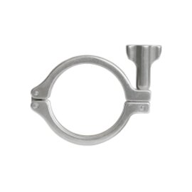 Safety Heavy Duty Clamp with anti-tilting Device, Double Pin ISO