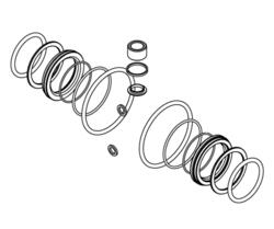 Seal Ring Set for Ball Valves Inch