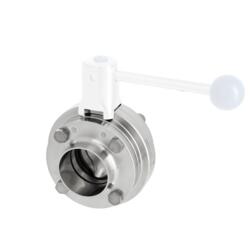 Compact Intermediate Flange Butterfly Valve without Handle DIN