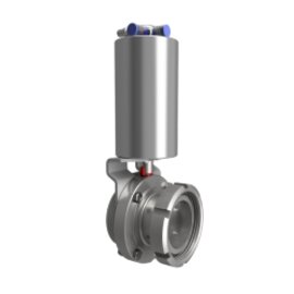 Butterfly Valve Male/Cone VMove® Air/Spring ATEX DIN