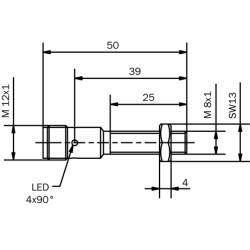 Sensor for auxiliary valve