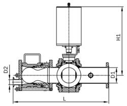 Plug-in Chamber with Ball Valve Series D Inch