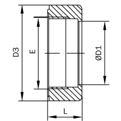 Sechskantmutter