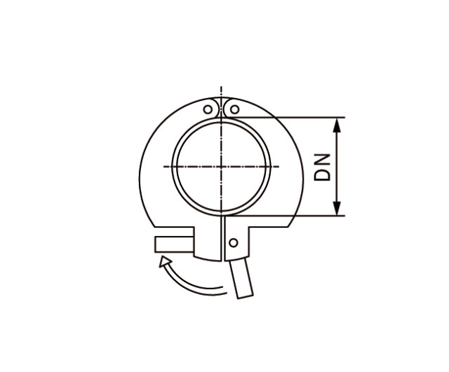 Rohrsägewerkzeug Quick-Lock-System  Serie A/B DIN EN 10357 DIN