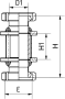 Schaulaterne Kegel/Kegel Splitterschutz Polycarbonat     DIN 