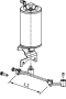 Durchgangs-Schaltkombination T-Scheibenventil VMove® Luft/Feder    DIN