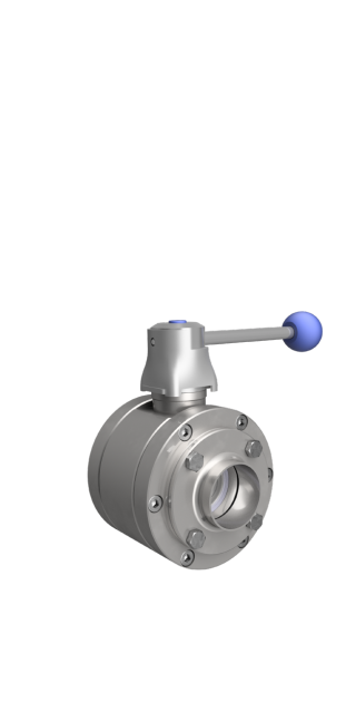 Intermediate Flange Ball Valve manually operated Inch