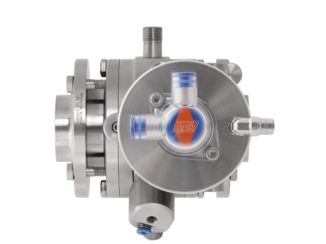 Intermediate Flange Leakage Butterfly Valve VMove® Air/Spring without Preparation DIN