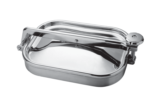 External Manlid with Handle and Sealing rectangular - Armaturenwerk ...