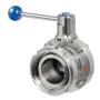 Butterfly Valve Male/Cone manually operated DIN