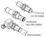 Inductive Sensor with plug ATEX classification: 1GD DIN